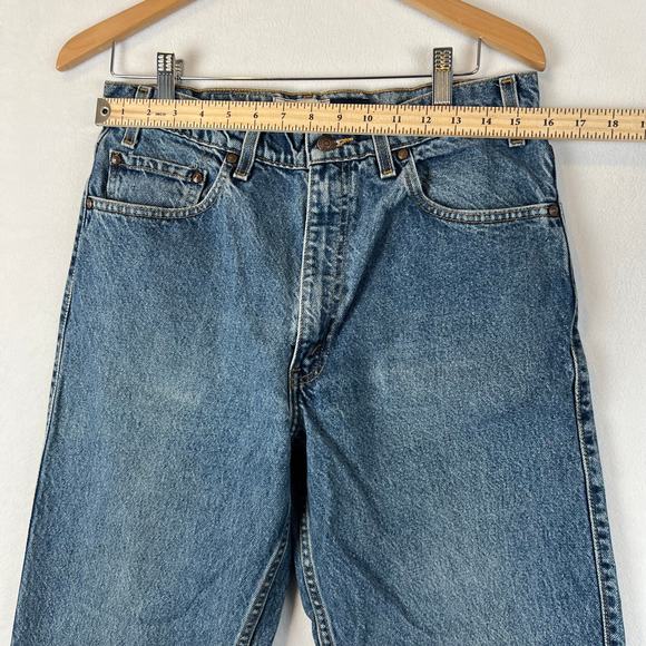 VINTAGE Levis Signature Series 540 Jeans Mens 34x30 Relaxed Fit Denim Brown Tab - Picture 7 of 10